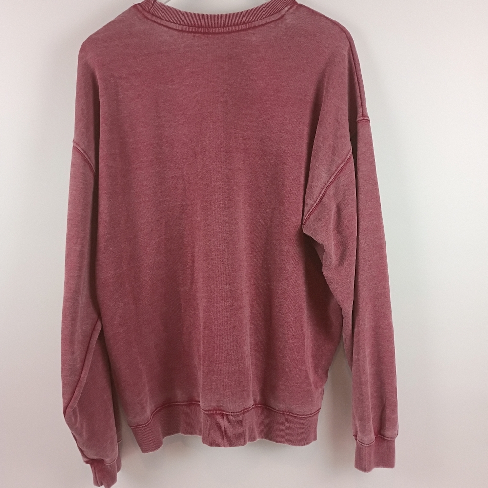 Women's Pink Football Graphic Sweater - Picture 5 of 6
